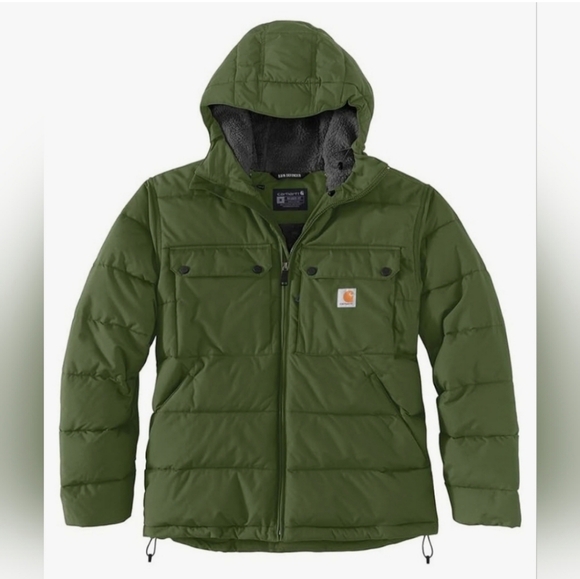 Carhartt Other - Carharrt MONTANA INSULATED JACKET 4 EXTREME WARMTH Large Green Rain Defender New